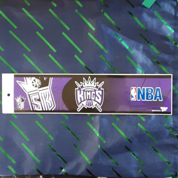 Sacramento Kings NBA Basketball Bumper Sticker Vinyl Decal WinCraft Sports USA - Picture 1 of 6